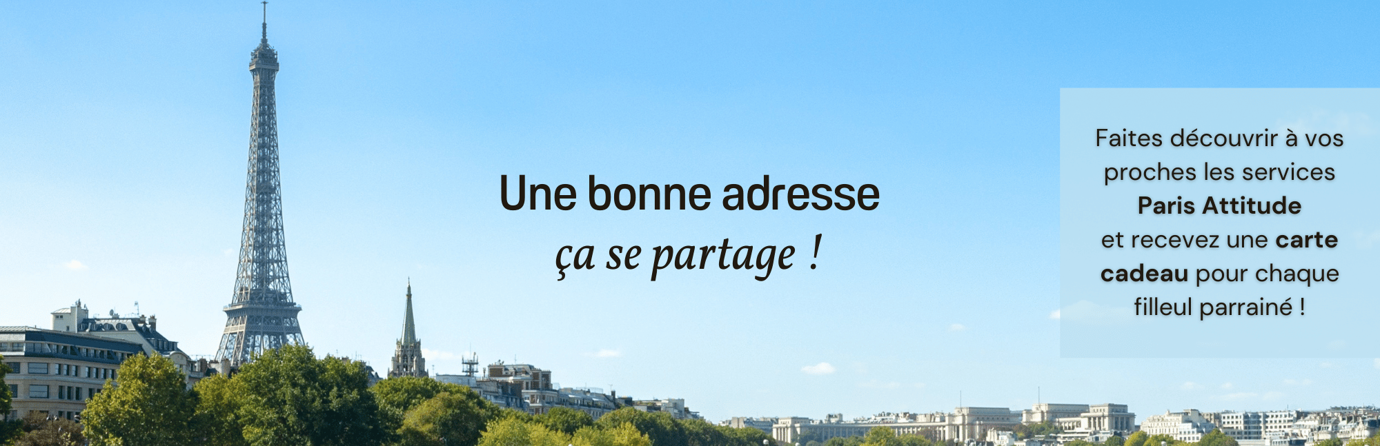 Parrainage Paris Attitude