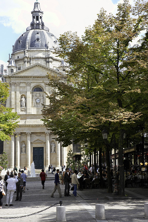 Place de La Sorbonne café Quartier Latin