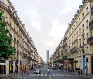6eme arrondissement Paris rue de Rennes idéale pour du shopping