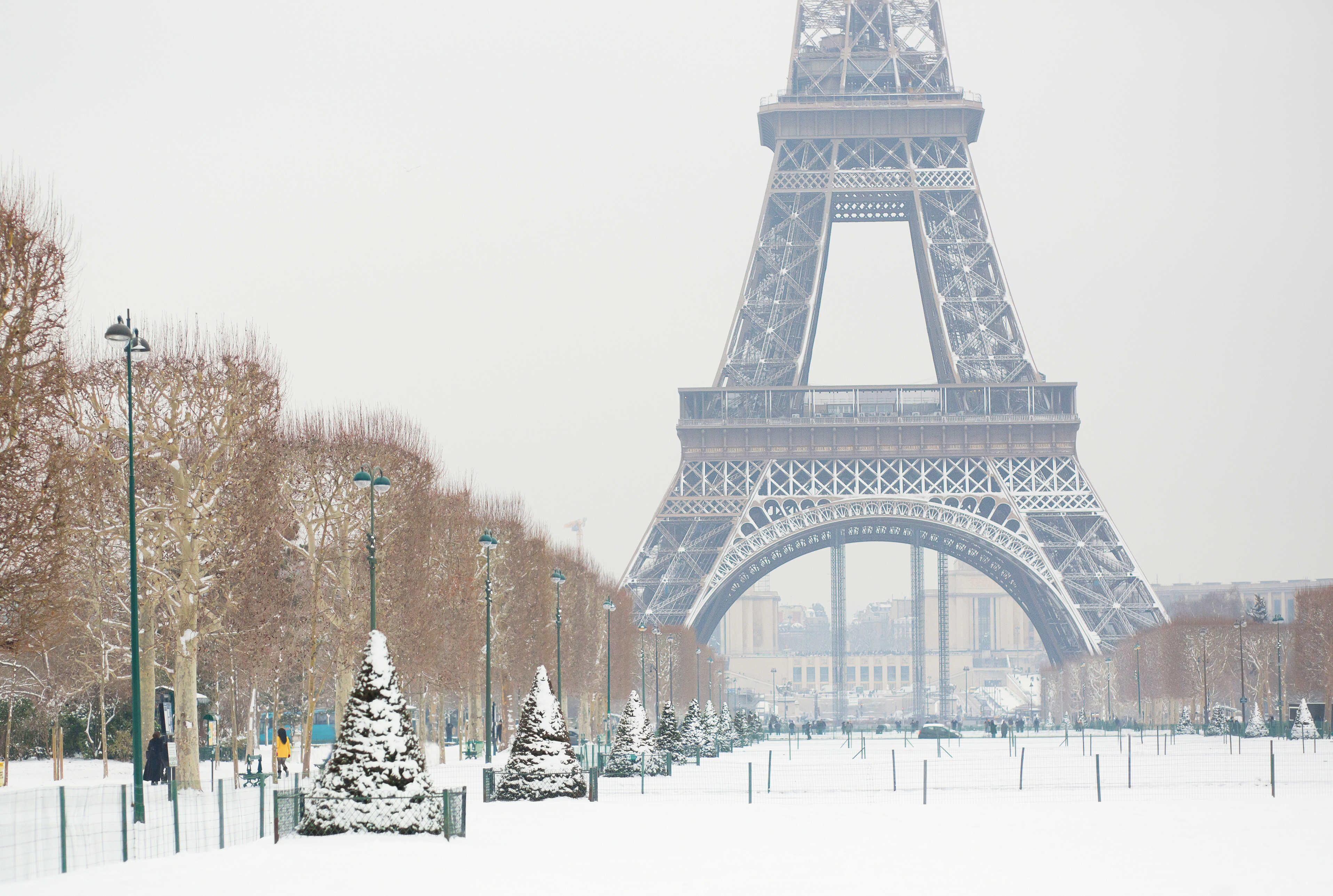 Paris in winter months